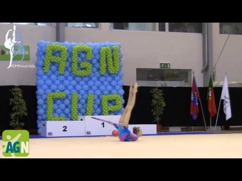 Anastasia Miasnikova - Ivanovo (RUS) - Arco (Hoop) - Junior Final - AGN Cup 2014
