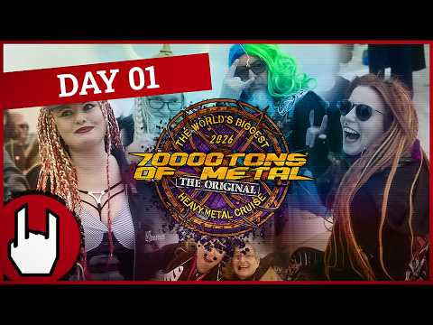 70000 TONS OF METAL - Der erste Tag