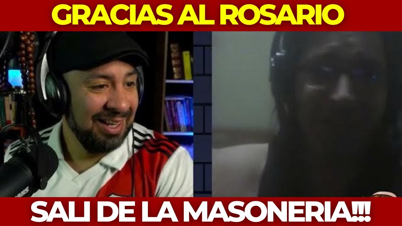 IMPACTANTE TESTIMONIO: Rezar el ROSARIO me salvó de la MASONERÍA!!