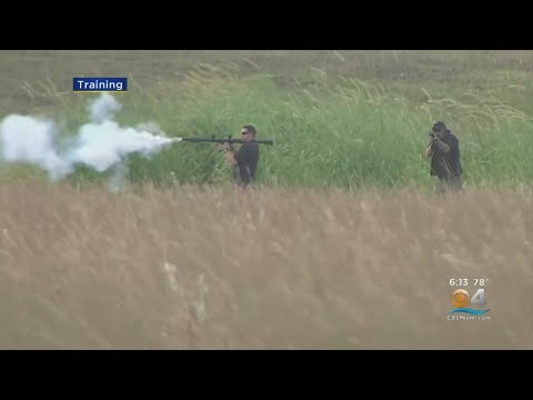 South Florida Law Enforcement Agencies Take Part In Simulated Motorcade Attack