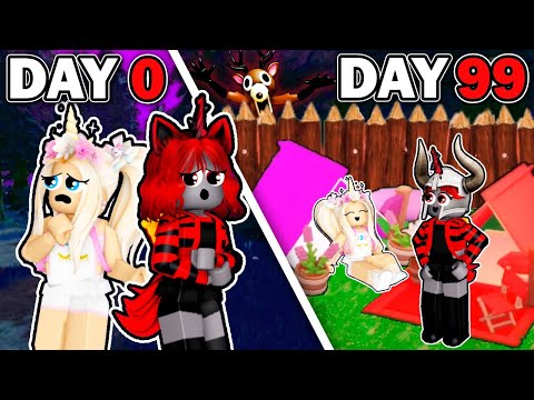 0 VS 99 NIGHTS IN THE FOREST! | Roblox