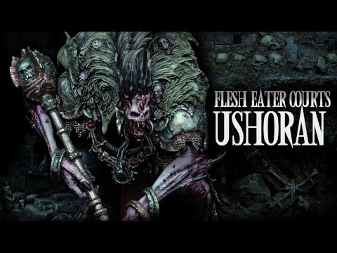 How to Paint USHORAN || Flesh Eater Courts in the Grimdark Style