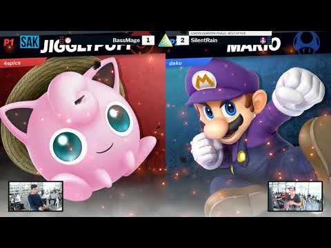 Ascension VII SSBU Top 64 Losers Top 8 - BassMage (Jigglypuff) vs SilentRain (Mario)