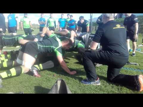 Worcester Warrior V Live Scrum machine