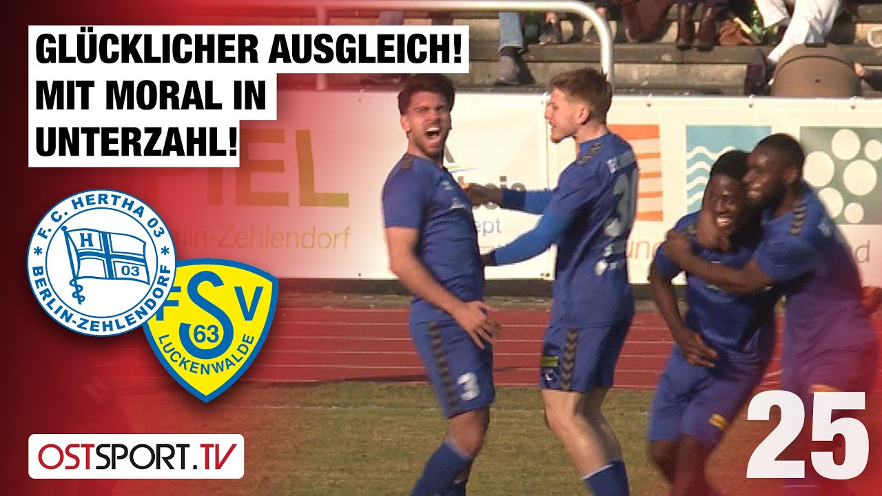 Hertha Zehlendorf vs FSV Luckenwalde Highlights