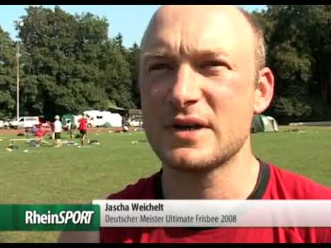 Ultimate Frisbee Finale Deutsche Meisterschaft Open 2009 Feldrenner gegen Zamperl