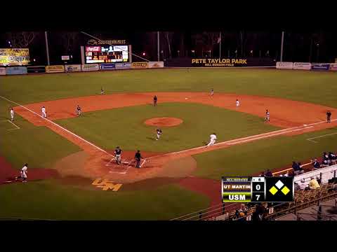 Southern Miss Baseball vs UT Martin Game 1 Highlights - 02.23.2018