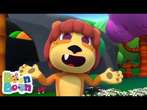 Leul Puf e Aici! - Cântece cu animale pentru copii | Cântece BoonBoon
