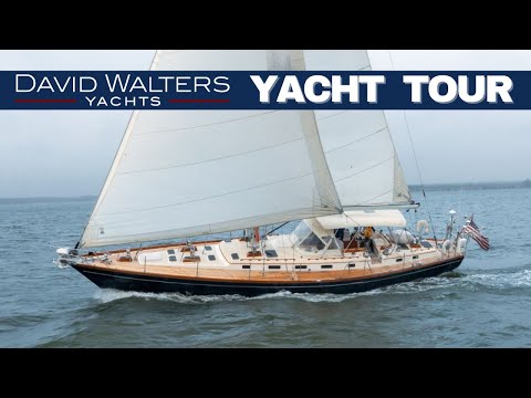 1988 Little Harbor 53 | BLUE STAR - Walkthrough + Yacht Tour [SOLD]