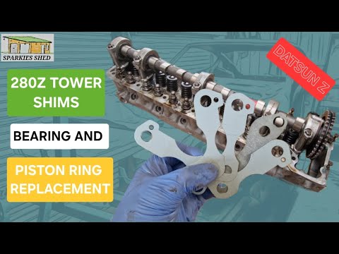 Datsun Z. L28 Rebuild. Shims and Bottom End Rebuild.