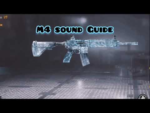 M416 Sound Effect | M4 Sound guide | Pubg Mobile M416 sound ( High Quality Sound ) By GLORY GAMING