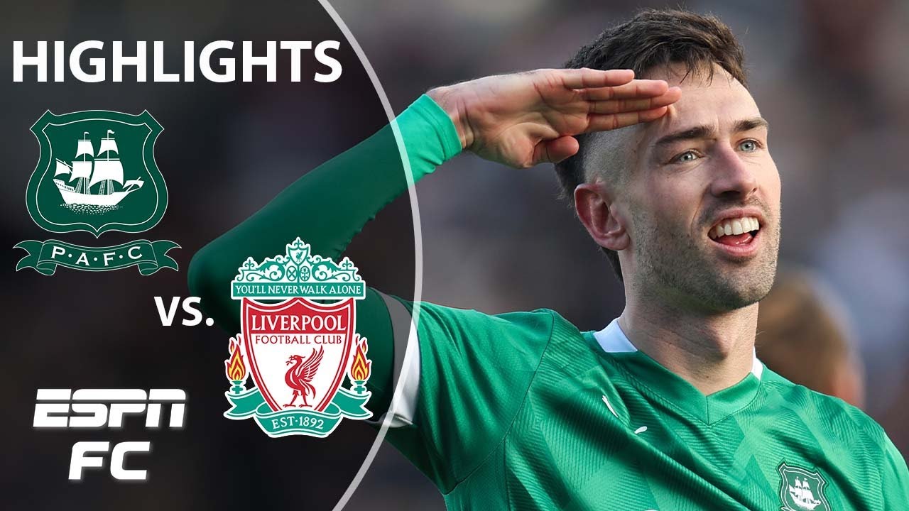 DEFYING THE ODDS 🤯 Plymouth Argyle vs. Liverpool | FA Cup Highlights | ESPN FC