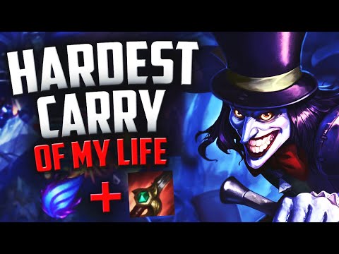 HARDEST CARRY OF MY LIFE WITH TANK SHACO | Unranked to Challenger
