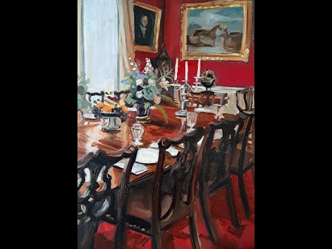 Thumbnail of The red dining room Thumbnail of The red dining room