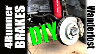 How to Replace Brake Pads and Rotors on a 2010-2018 Toyota 4Runner