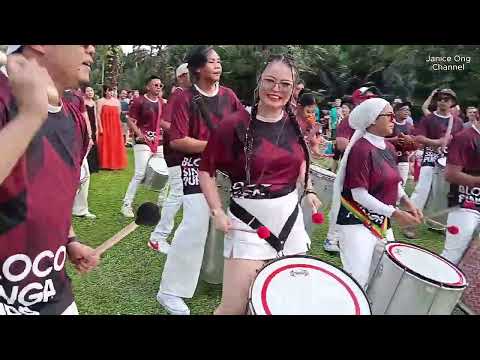Energetic & Fun Afro-Brazilian Drum Beat Show by Bloco at Singapore Botanic Gardens 20 July 2025🥁💃