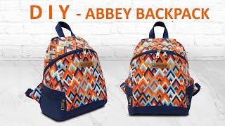 DIY Abbey Backpack - How to make handmade rucksack - Tutorial cara membuat ransel anak/dewasa lucu