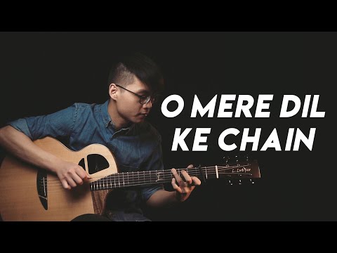 O Mere Dil Ke Chain (Kishore Kumar) | Fingerstyle Guitar Cover