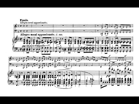 Mendelssohn, Piano Trio No. 1 in D minor, Op. 49 - 4th mvt | Rubinstein, Heifetz, Piatigorsky