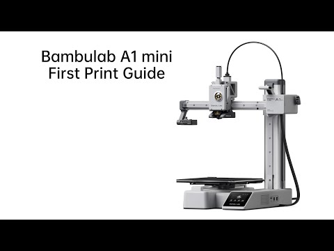 Bambu Lab A1 mini 3D принтер - фото 1 - id-p2481921102