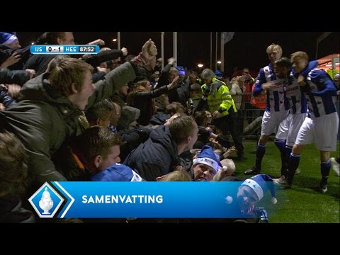 Highlights KNVB Beker: IJsselmeervogels - sc Heerenveen (13/12/2016)