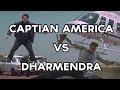 How To Stop a Helicopter : Captian America Vs Indian Dharmendra