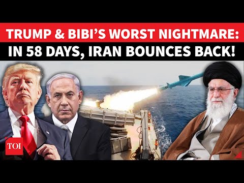 Iran’s Newest Missiles Thunder, Send Shockwaves In Israel & U.S. | Watch 'Iqtidar 1404' War Games