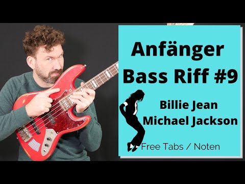 Bass Riffs for Beginners - Billie Jean - Bass Lines You Should Know #9