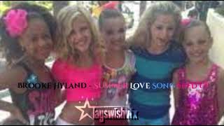 Brooke Hyland - Summer Love Song (sped up)