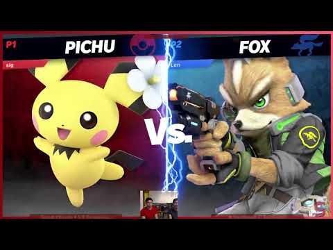 Smash Ultimate # 5 @ Gameworks: Sig(Pichu) vs Len(Fox) LosersQ