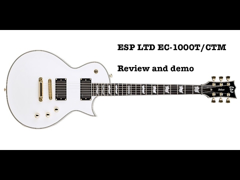 ESP EC1000T/CTM Traditional Custom Demo ENGL Thunder amp ESP LTD EC1000