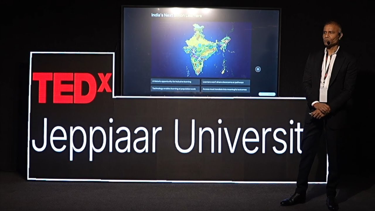 The Infinite Classroom:Learning Beyond Boundaries | Shri.Suresh Kalpathi | TEDxJeppiaar University