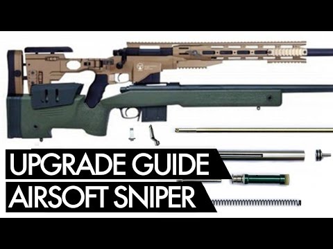 How to Upgrade an ARES Airsoft Sniper | MSR & MCM700X | - Tuning Guide