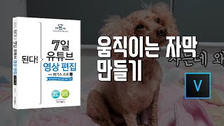 4-2 움직이는 자막 만들기/7일 영상편집/베가스 17
