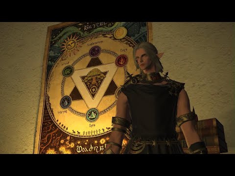 FINAL FANTASY XIV Online | SB | Urianger's explanation of the Black Rose