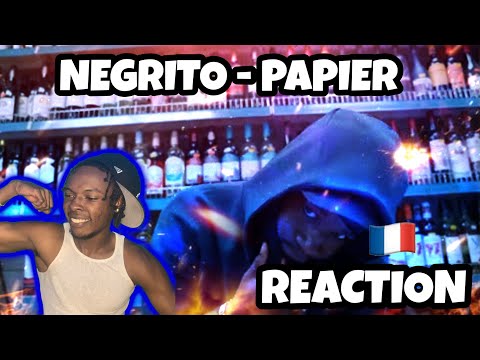 AMERICAN REACTS TO FRENCH DRILL RAP! 🇫🇷 Negrito - Papier (Music Video) | Pressplay