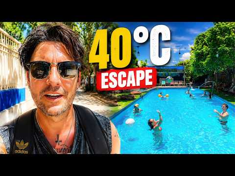 Casablanca Pool atmosphere from the Hanoi heatwave video