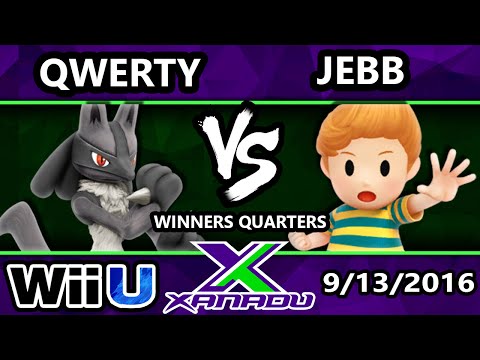 S@X 167 - QWERTY (Lucario, Charizard) Vs. JeBB (Lucas) SSB4 Winners Quarters- Smash Wii U - Smash 4