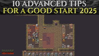 10 Pro STARTING TIPS For BEGINNERS in DWARF FORTRESS 2025 Guide