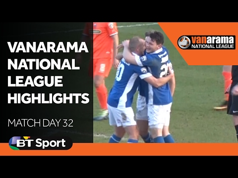 Vanarama National League Highlights Show: Matchday 32