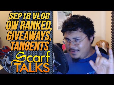 ScarfVloged - Sept 18th Ranked, Giveaways, All the Tangents