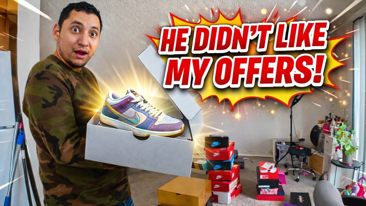 I Tried Buying His Entire Sneaker Collection!