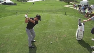 GOLF SWING 2013 - JIN PARK FAIRWAY WOOD DRIVE - ELEVATED DTL REGULAR & SLOW MOTION - 1080p HD GOLF SWING 2013 - JIN PARK FAIRWAY WOOD DRIVE - ELEVATED DTL REGULAR & SLOW MOTION - 1080p HD