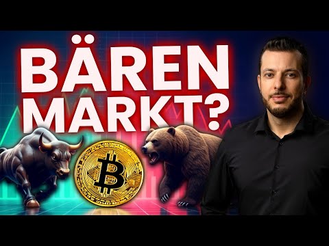 BITCOIN-BÄRENMARKT oder nur KORREKTUR? 🤔 Das GLAUBE ICH!