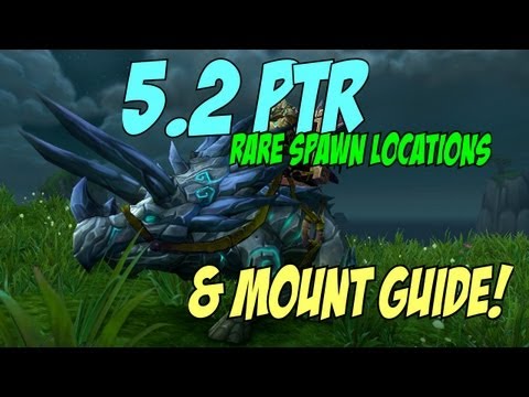 5.2 Primordial Direhorn Mount Guide!! + Rare Spawns!