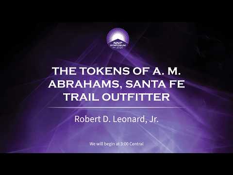 The Tokens of A. M. Abrahams, Santa Fe Trail Outfitter