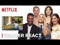 The Glass Onion Cast Reacts to the Trailer for Glass Onion: A Knives Out Mystery | Netflix