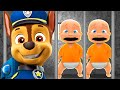 Babies TRAPPED in Paw Patrol Prison!