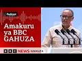Rwanda Nzaceceka Ari Uko Napfuye  Prezida Paul Kagame Ku Kibazo Cya DR Congo BBC News Gahuza