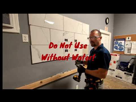 MOUNTING A TV TO A TILE WALL